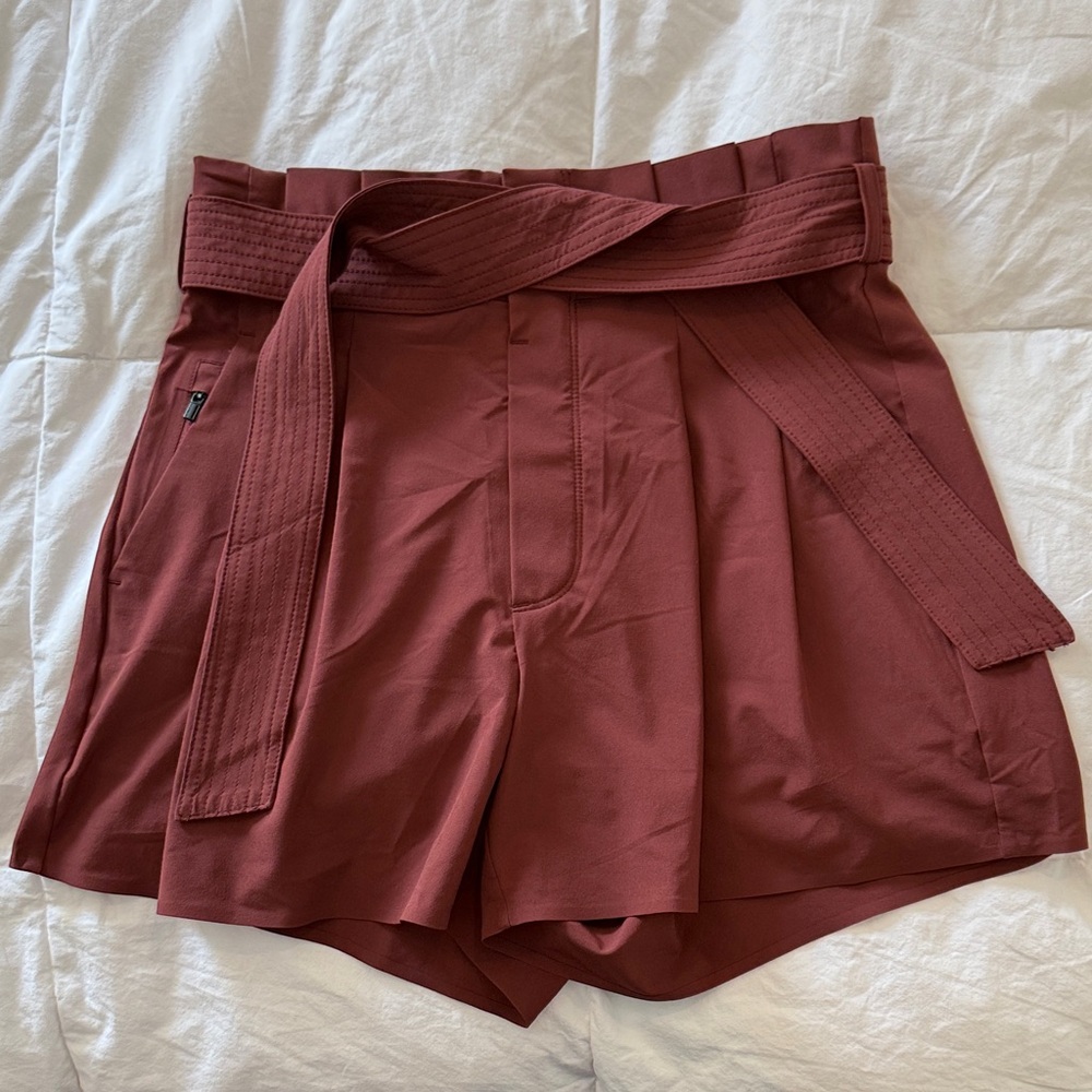 Athleta Women's Shorts in Rust Red